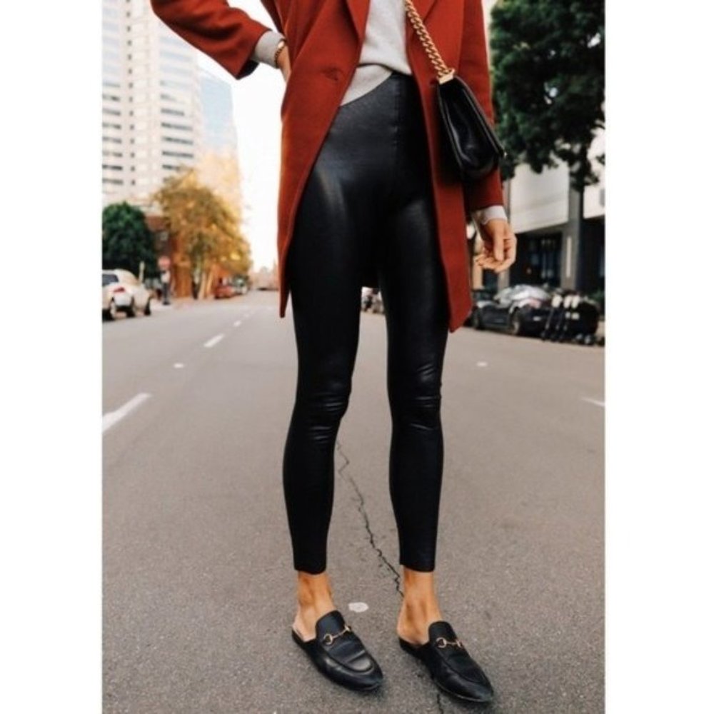 ✨ Commando Perfect Control Faux Leather Leggings ✨